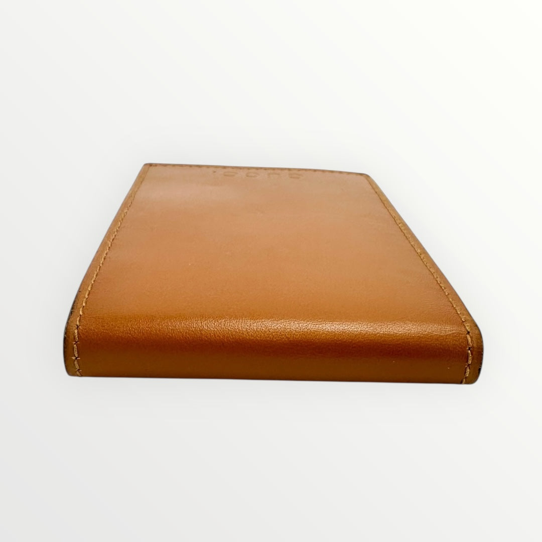 Gucci Brown Leather Small Note Pad
