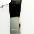Gucci Brown Leather Small Note Pad