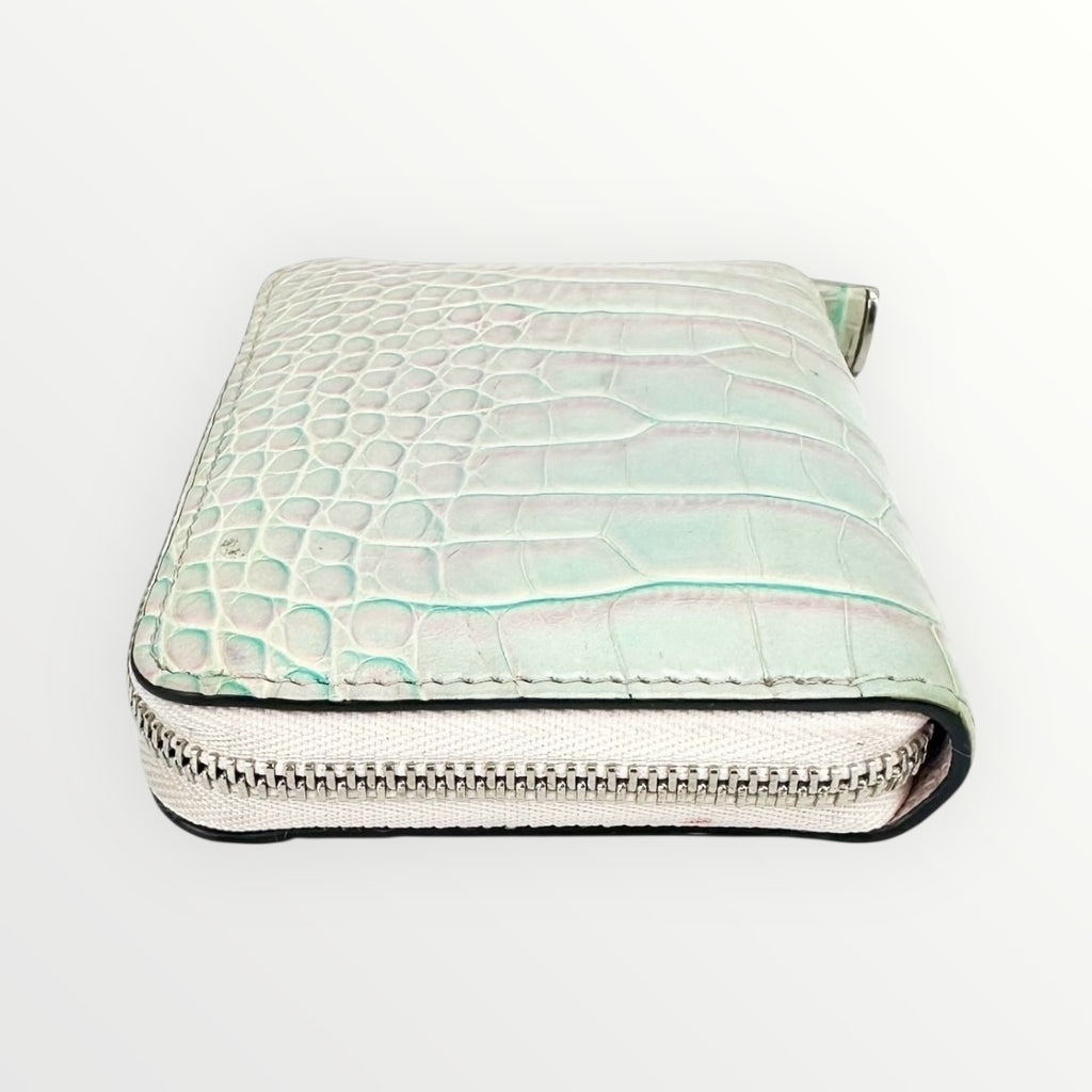 Louis Vuitton Blue & Pink Crocodrile Zippy Wallet
