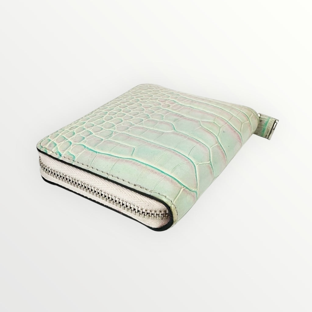 Louis Vuitton Blue & Pink Crocodrile Zippy Wallet