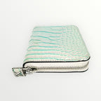 Louis Vuitton Blue & Pink Crocodrile Zippy Wallet