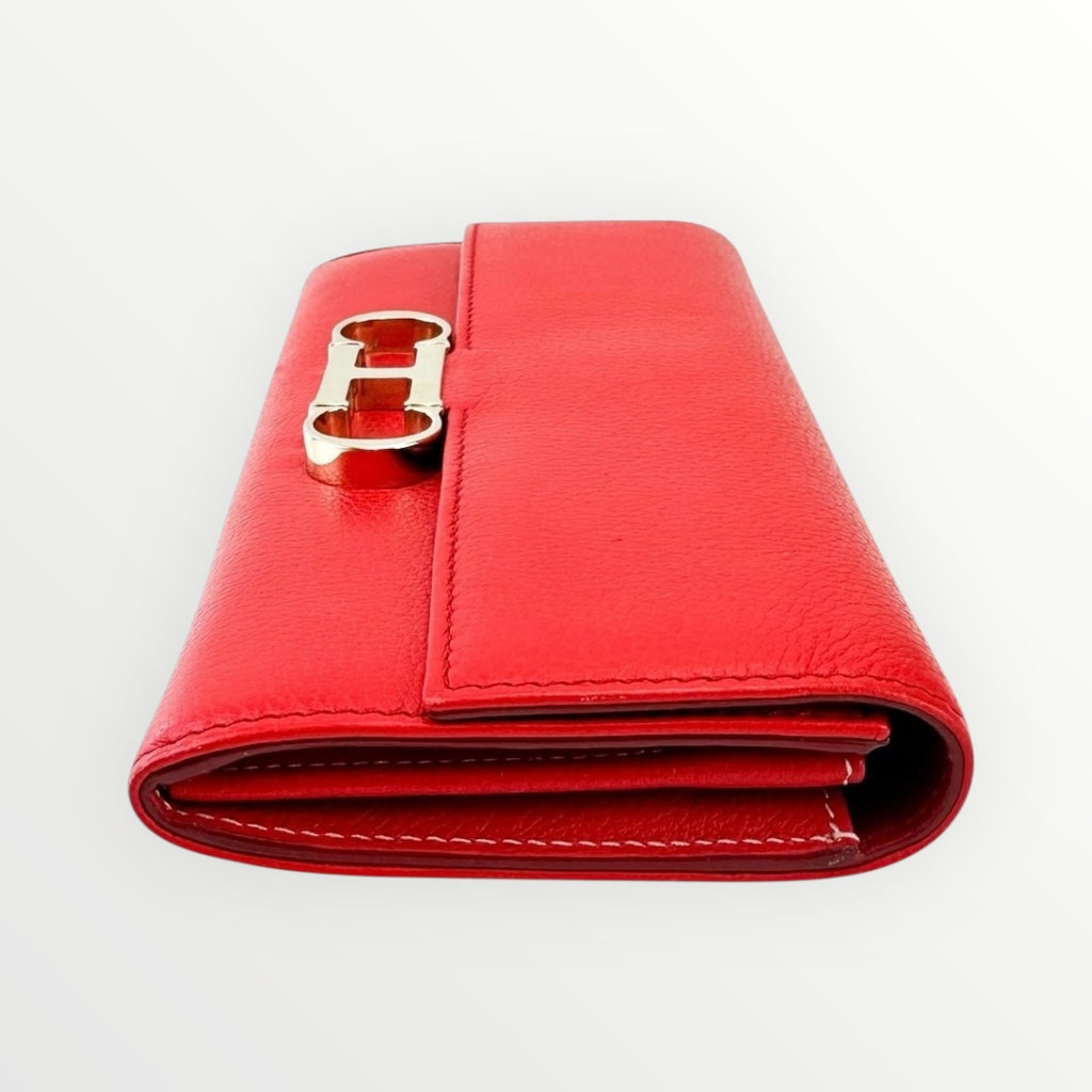 Carolina Herrera Logo Red Full Wallet