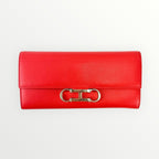 Carolina Herrera Logo Red Full Wallet