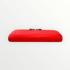 Carolina Herrera Logo Red Full Wallet