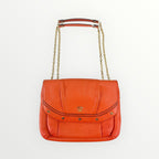 MCM Orange Chain Shoulder Bag