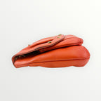 MCM Orange Chain Shoulder Bag