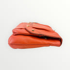 MCM Orange Chain Shoulder Bag
