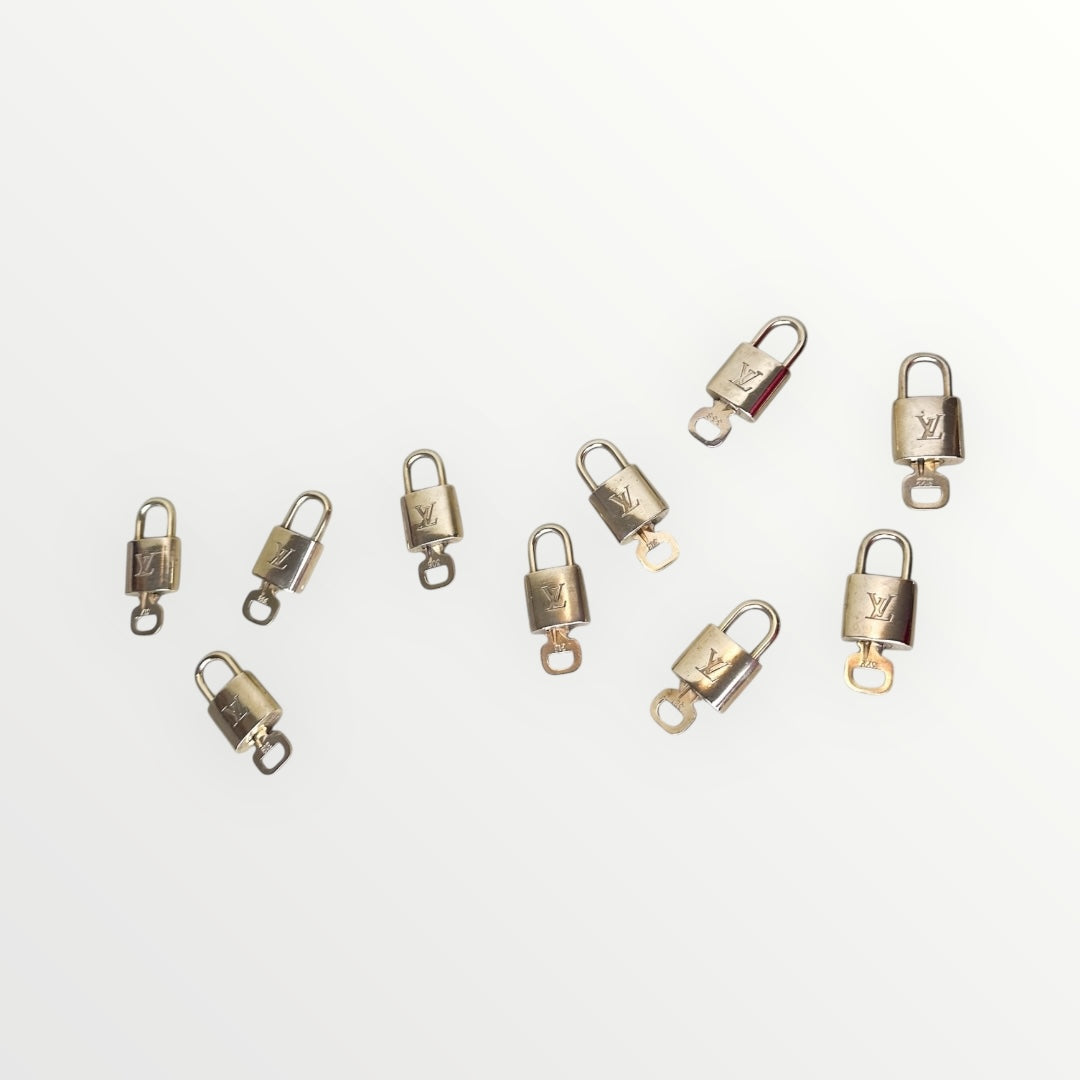 Louis Vuitton Gold Lock and Key