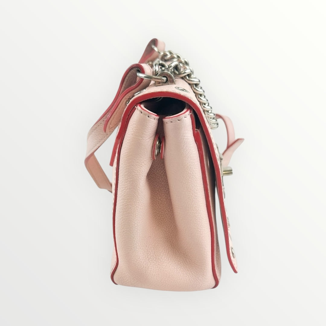 Louis Vuitton Pink Embellished Crossbody