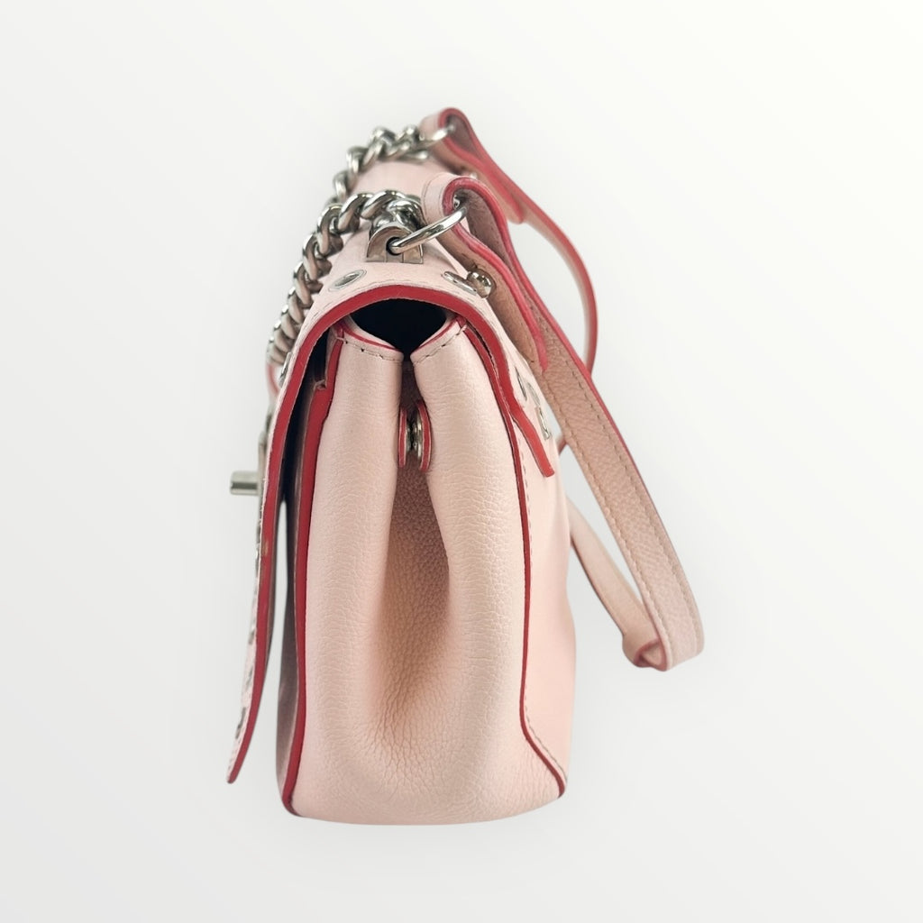 Louis Vuitton Pink Embellished Crossbody