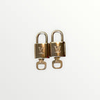 Louis Vuitton Gold Lock and Key