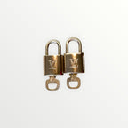 Louis Vuitton Gold Lock and Key