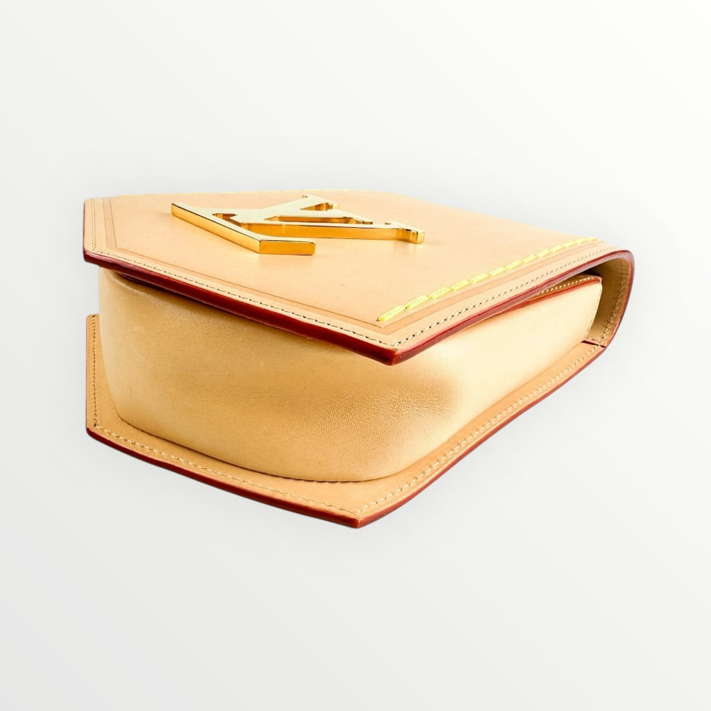 Louis Vuitton Beige Key Bell XL Crossbody
