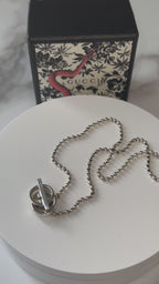 Gucci Silver GG Necklace