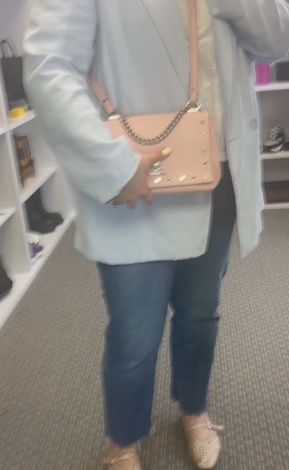 Louis Vuitton Pink Embellished Crossbody