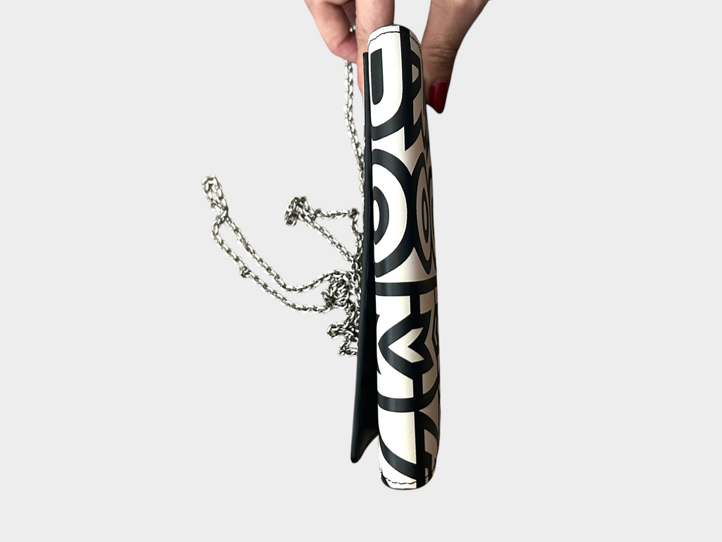 Fendi x Marc Jacob Black & White Wallet on Chain